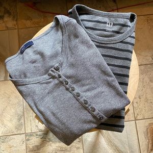 Bundle - 2 Gap Long Sleeve Shirts | sz Small | NWOT